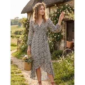 women's burnt orange dress Boden Women's Aria Collared Jersey Dress in Brown